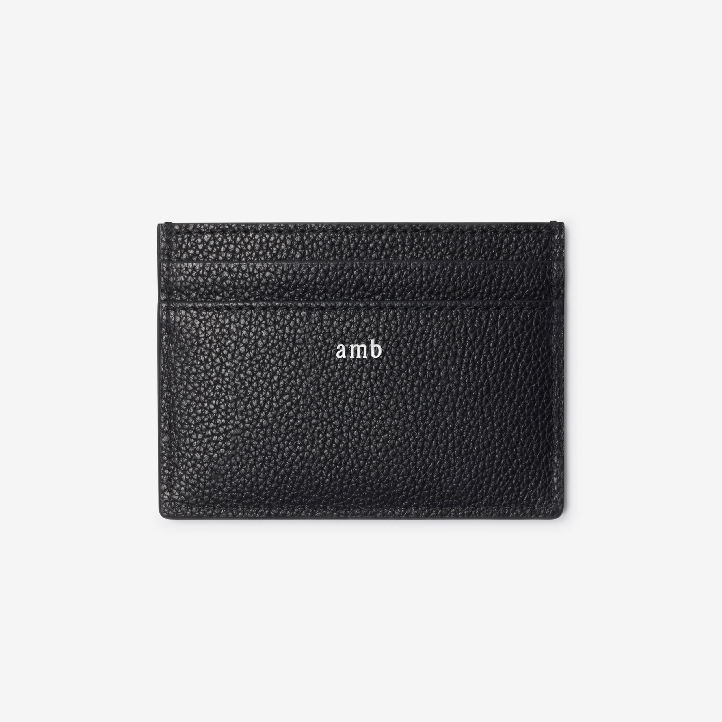 Cotswolds Card Case in Black - Women, Leather | Burberry® Official